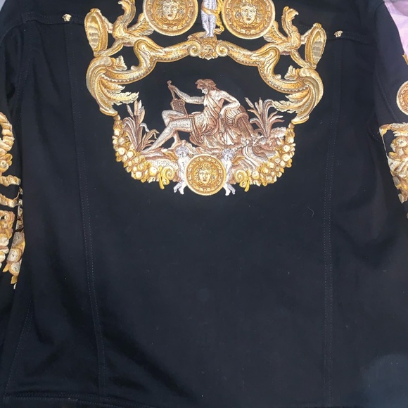 Versace Barocco Baroque denim jean jacket - Picture 7 of 16